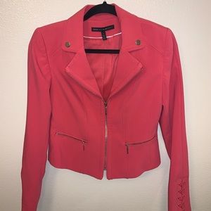 White House Black Market Pink Blazer